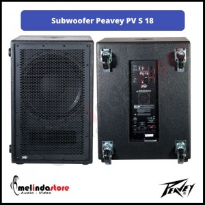 Subwoofer Aktif Peavey PV S 18 | Subwoofer Aktif Peavey 18 Inch Subwoofer Aktif Peavey PV S 18 | Subwoofer Aktif Peavey 18 Inch